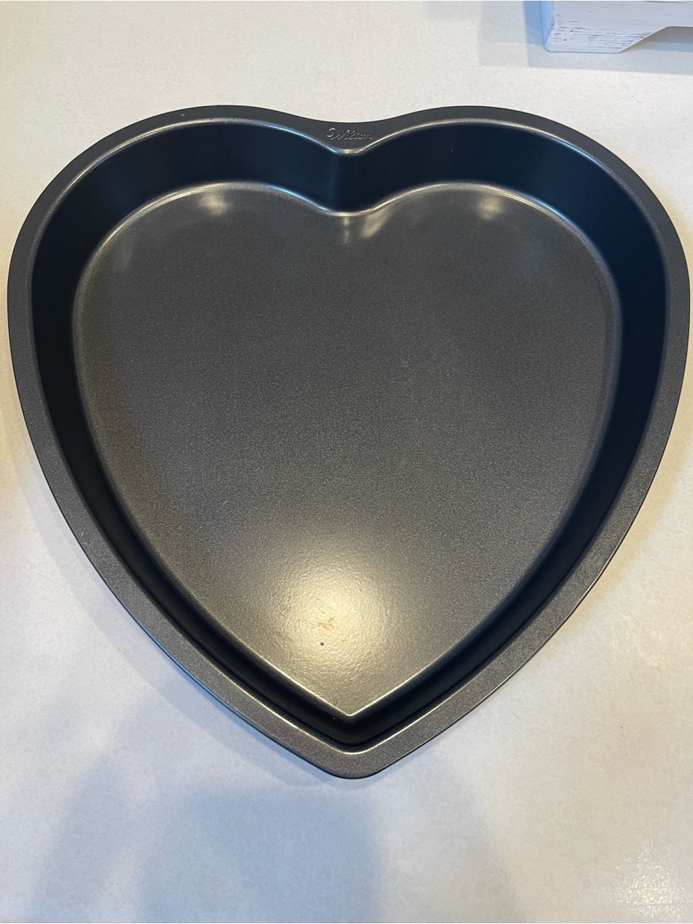 Wilton Metallic Gray Specialty Heart Cake Pan